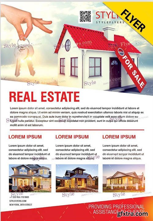 Real Estate V1709 2019 PSD Flyer Template