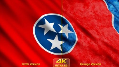 Videohive - Tennessee State Flags - 24628327