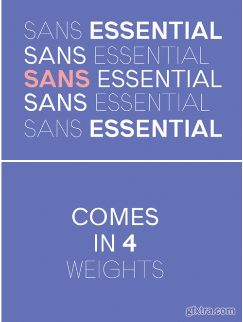 Sans Essential Font