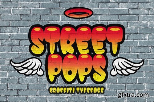 Street Pops - Graffiti Typeface