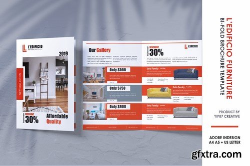 Furniture and Interior Design - Bifold Brochure