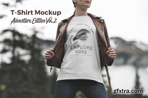 T-Shirt Mockup Adventure Edition Vol. 2