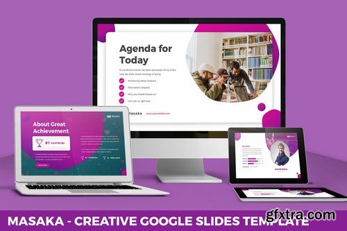 Masaka - Creative Google Slides Template