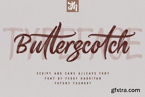 CM - Butterscotch - Handwritten Font 4118126