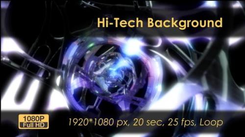 Videohive - Hi-Tech VJ Loop Background - 21630605