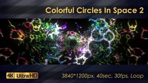 Videohive - Colorful Circles In Space 2 - 23916625