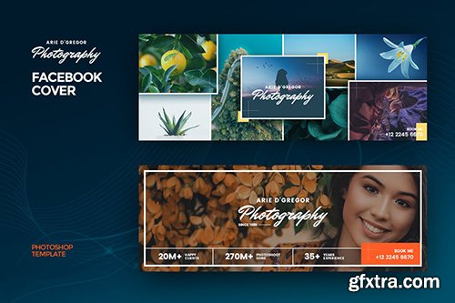 Photography Facebook Cover Template