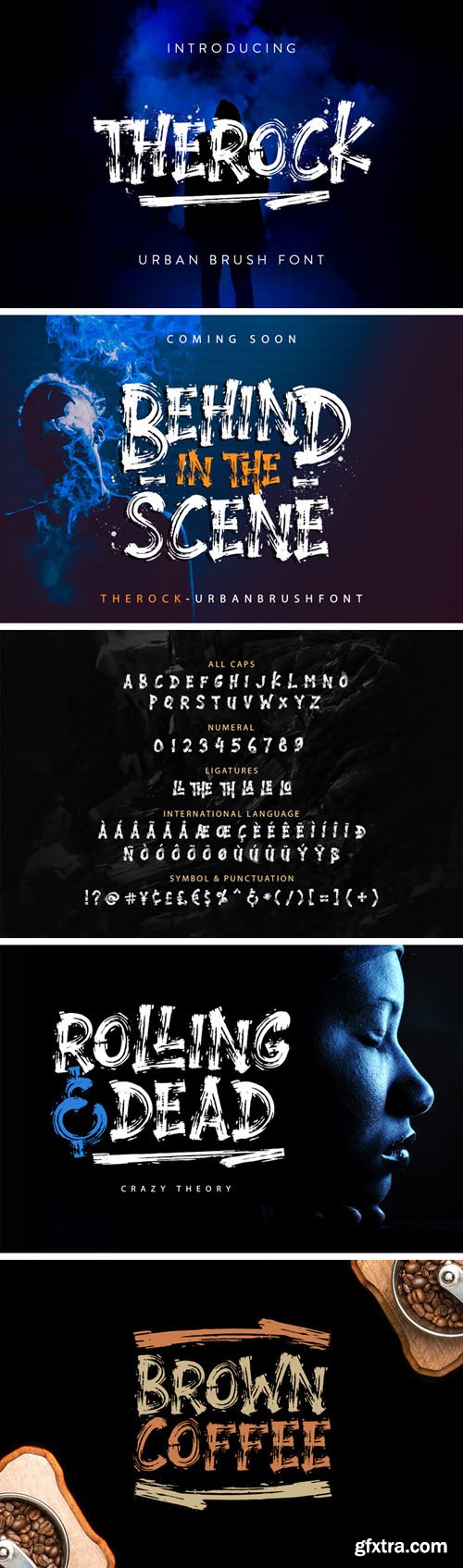 The Rock - Urban Brush Font (2-Weights)