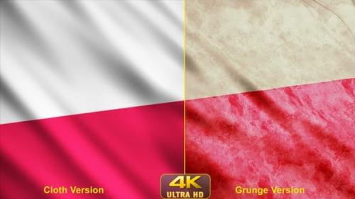 Videohive - Poland Flags - 24638646