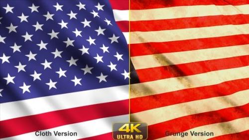 Videohive - United States of America Flags - 24639623