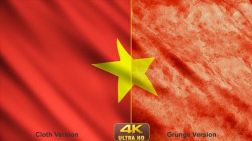 Videohive - Vietnam Flags - 24639631