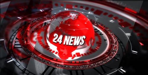 Videohive - 24 Broadcast News - Complete Package - 18464443