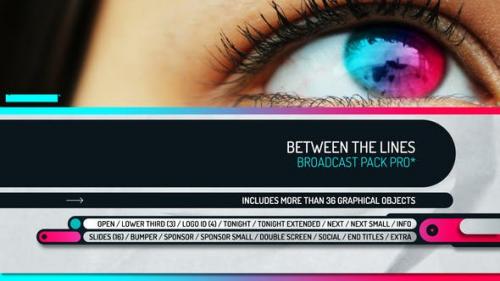 Videohive - Between the Lines - Broadcast Pack Pro - 18943715