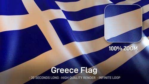 Videohive - Greece Flag - 24643675