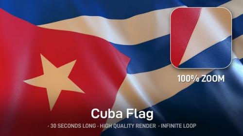 Videohive - Cuba Flag - 24643695