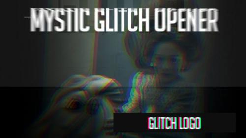 Videohive - Mystic Glitch Opener - Logo Reveal - 11924642