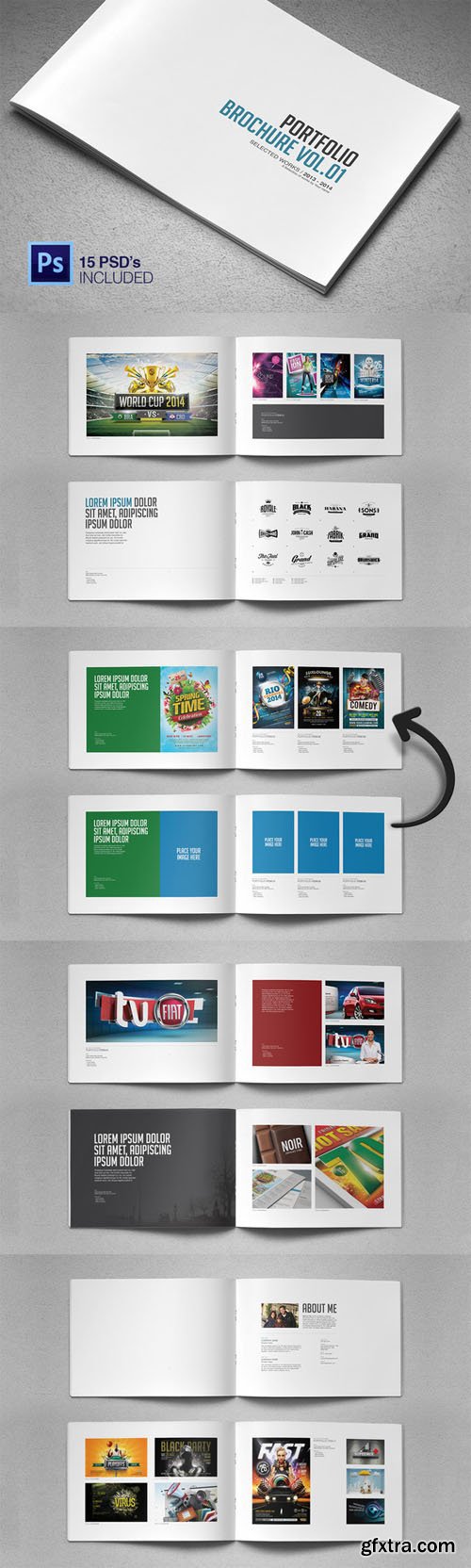 Creativemarket - Portfolio Brochure Vol.01 27241