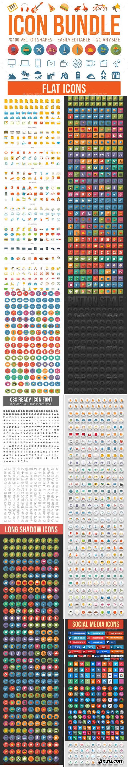 Graphicriver - 2000 Vector Icons Collection [Re-Up]