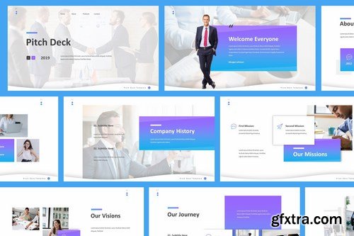 Pitch Deck Powerpoint Google Slides and Keynote Templates