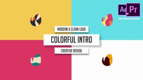 Videohive - Modern & Clean Logo - Colorful Intro - 21929337