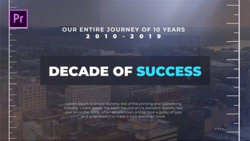 Videohive - Decade of Success - 24722803
