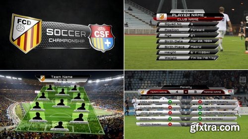 Videohive - Broadcast Design - Complete On-Air Soccer Package - 2368743