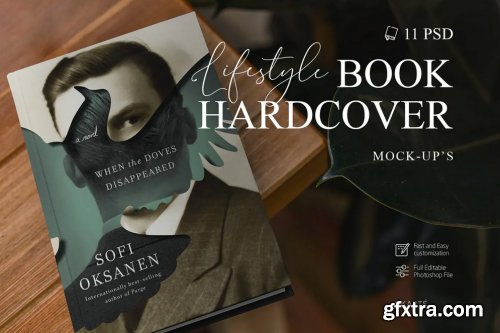 Book Hardcover Mock-Up Lifestyle