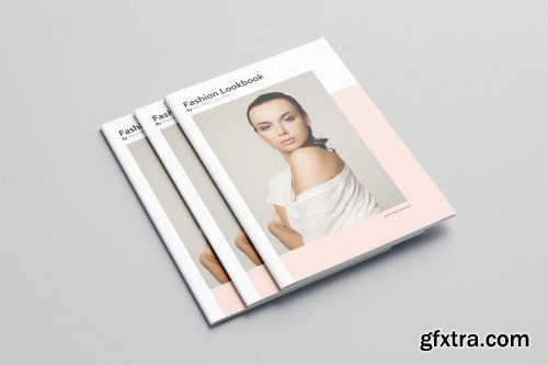 CreativeMarket - Fashion Lookbook Template 4095241