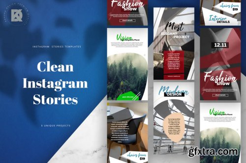 Instagram Stories Clean Pack