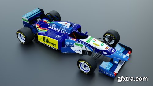 Benetton B195 1995 (Formula 1) 3d model