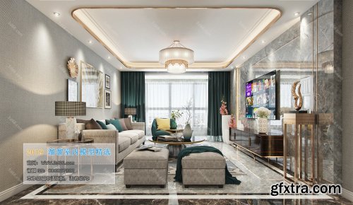 Modern Style Livingroom 159 (2019)