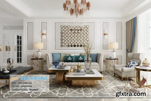 Modern Style Livingroom 171 (2019)