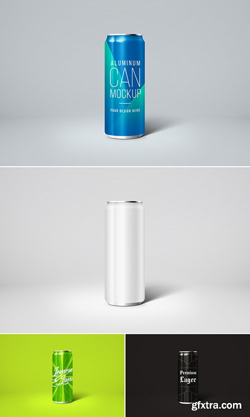 Aluminum Beverage Can Mockup 280081074