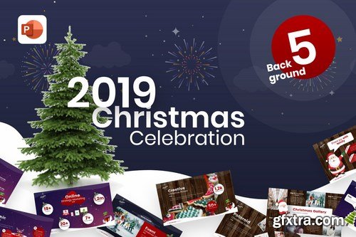 2019 Christmas Celebration PowerPoint Template