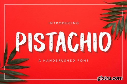 CM - Pistachio Handbrushed Font 4161690