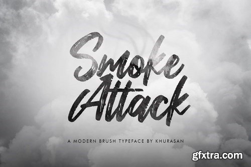 Smoke Attack Font