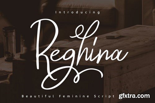 Reghina - Beautiful Feminine Script