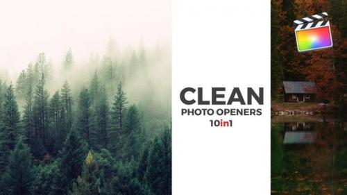 Videohive - Clean Photo Openers - Logo Reveal - 24678654