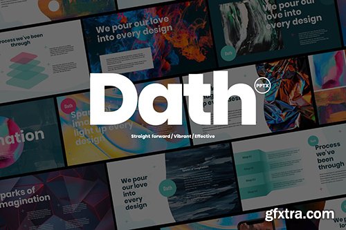 DATH - Creative Business Powerpoint and Google Slides Template