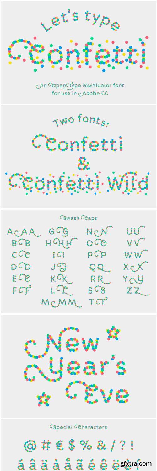 Confetti Font