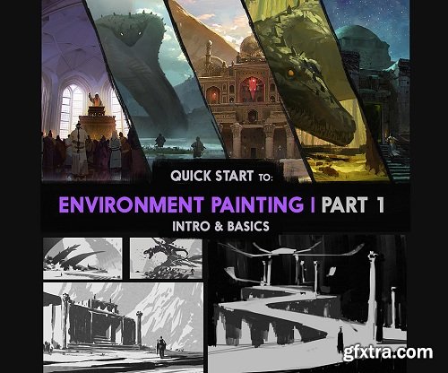 Cubebrush – Quick Start to Environment Painting (Complete) with Sergio Suarez