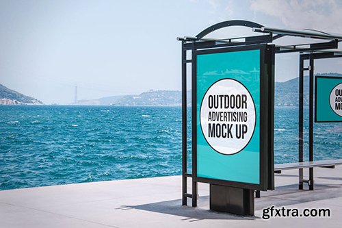 Outdoor Advertisement Mockup Template #6