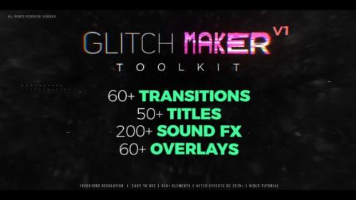 Videohive - Glitchmaker Toolkit 350+ Elements - 21478327
