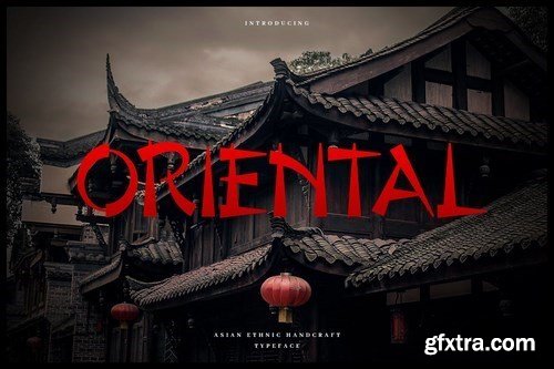 Oriental - Authentic Chinese Typeface