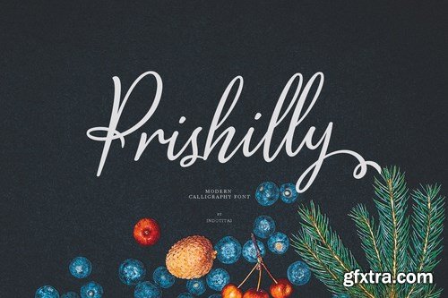 Prishilly Modern Calligraphy Font