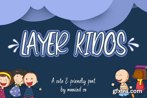 Layer Kidos Kids Font