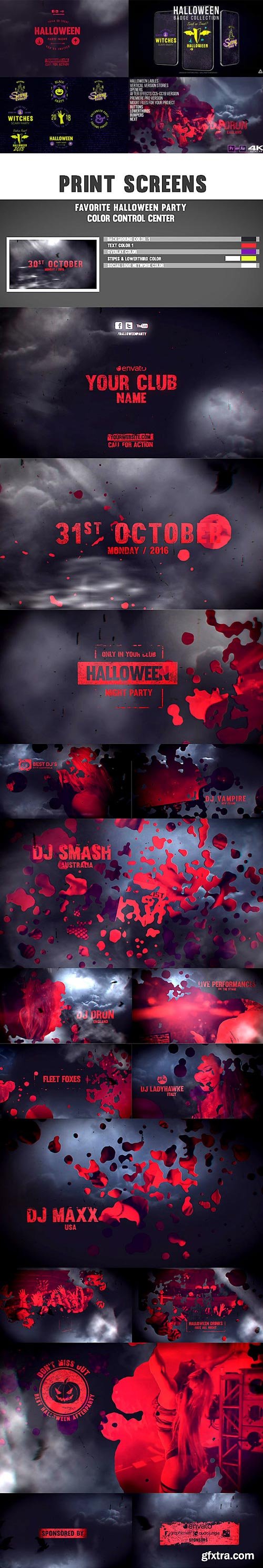 Videohive - Halloween Horror Opener - 18182021 ( Last Update 6 October 19 )