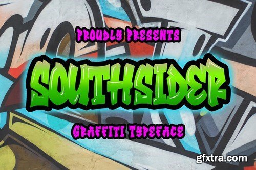 Southsider - Graffiti Typeface
