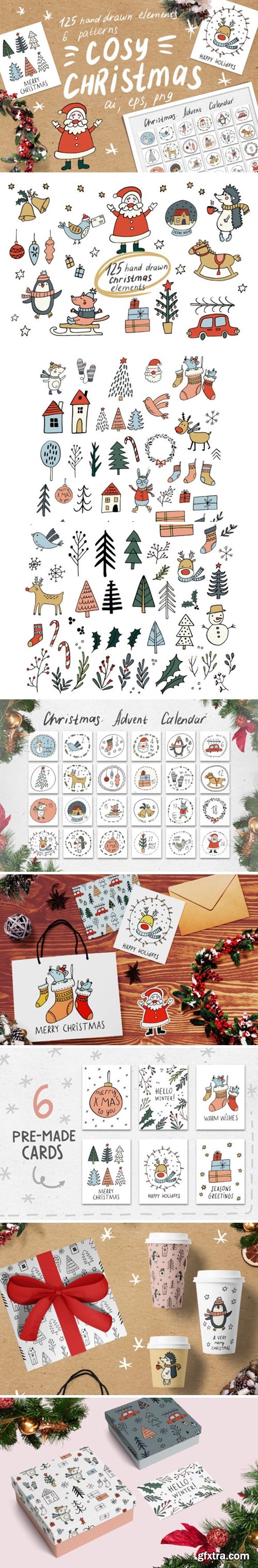 Cosy Christmas Clipart 1838591