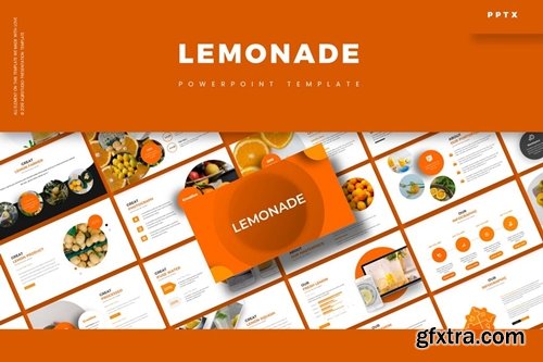 Lemonade Powerpoint, Keynote and Google Slides Templates